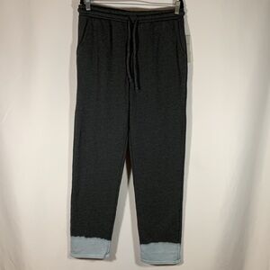 Zella Dark Grey & Blue All Day Straight Leg Sweatpants NWT